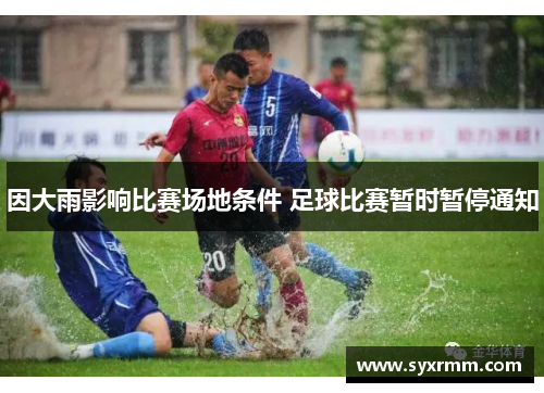 因大雨影响比赛场地条件 足球比赛暂时暂停通知